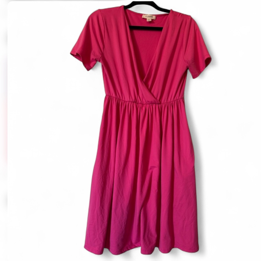 Zenana pink dress